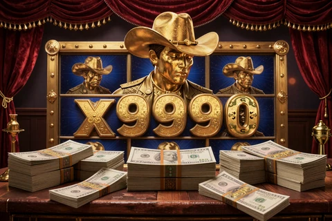 Wild Cash x9990 Slot von BGaming mit Western-Motiven